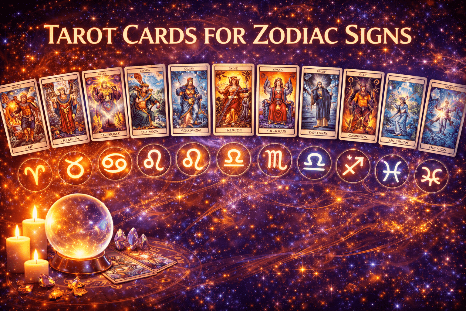 Tarot Cards for Zodiac Signs: The Complete Guide