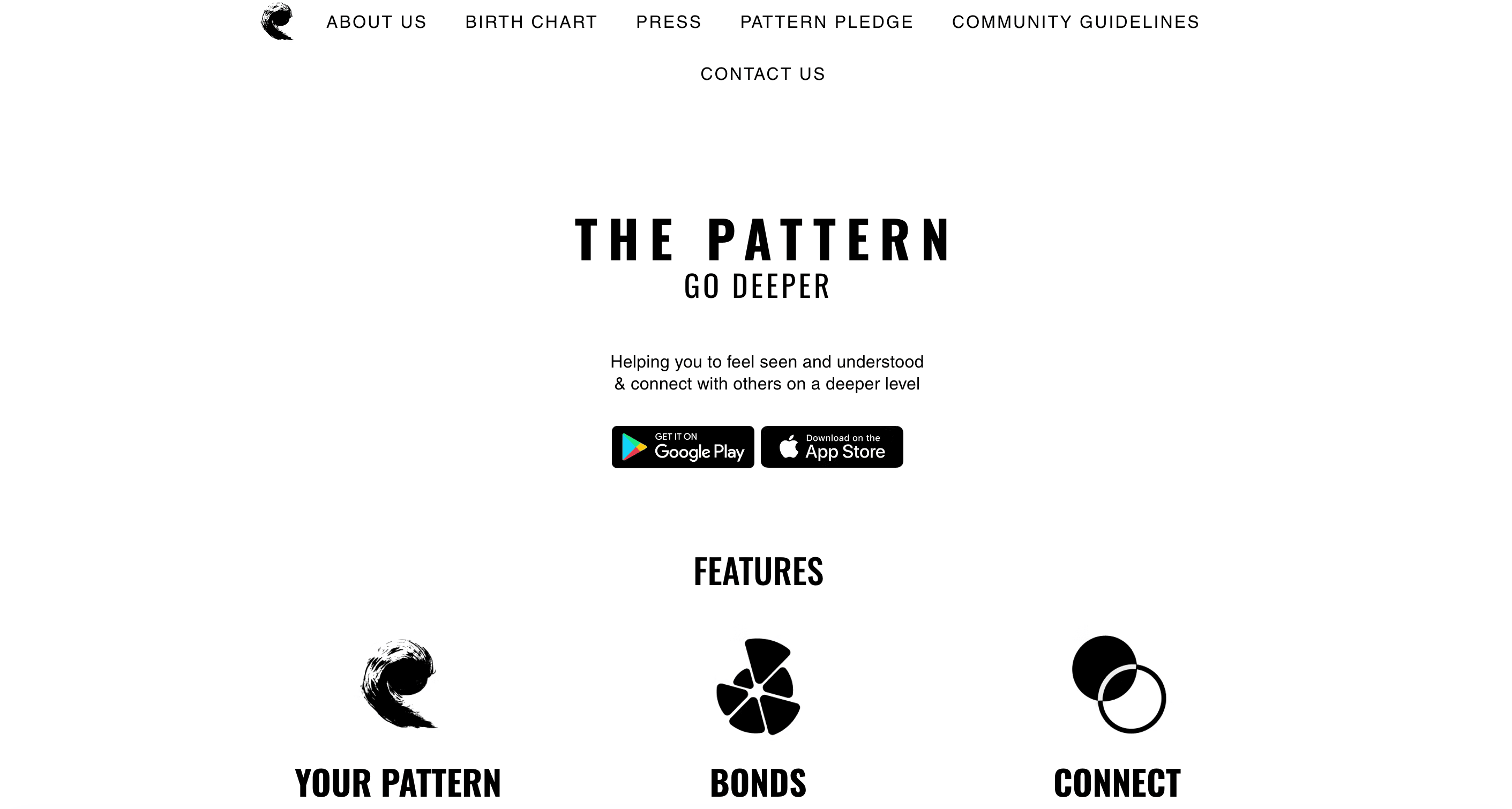 The Pattern App Website
