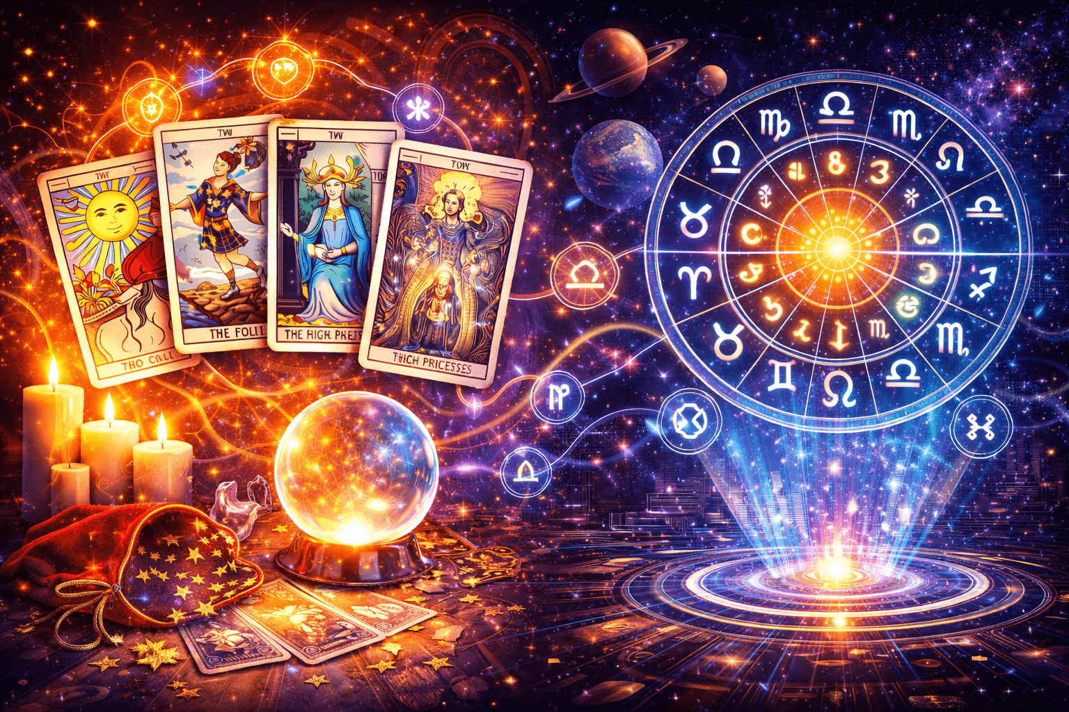 connections between tarot and astrology