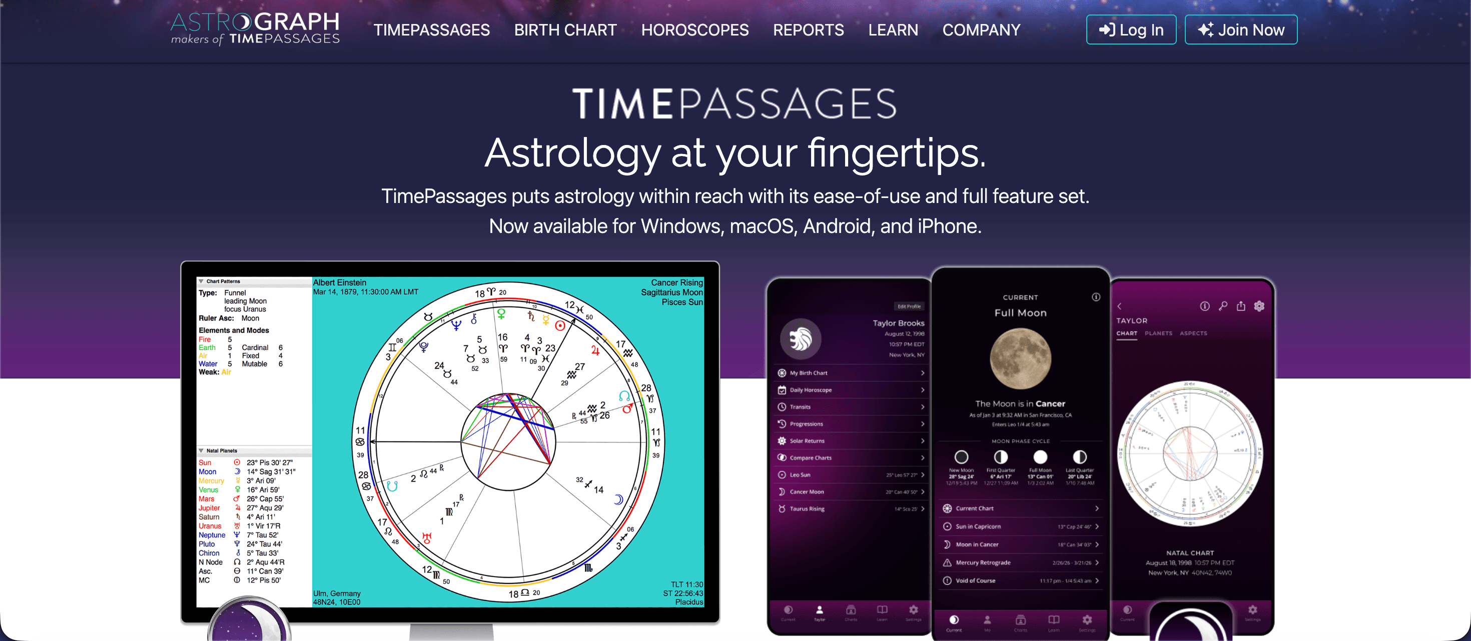 Astrograph website